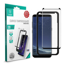 Protecteur d'écran en verre trempé 3D pour Samsung Galaxy S8 Plus