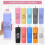 10-pack inspirerande 473 ml smala dricksglas med lock 3