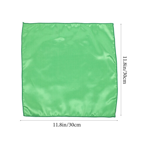 Green Polyester Cloth Napkins Set for Home Dinner and Party Use 1