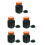 5Pcs DIY Blackish Green Sponge Grass for Model Architecture Crafts 5