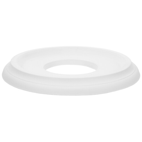 2Pcs White PU Pendant Light Ceiling Mount Plates for Home Use 2