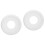 2Pcs White PU Pendant Light Ceiling Mount Plates for Home Use 6