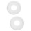 2Pcs White PU Pendant Light Ceiling Mount Plates for Home Use 9