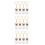 12Pièces Porte- Mémoire Transparent Pour Poils De Compact 6