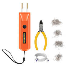 Portable Plastic Welder Kit – 100W, 14x4cm, Orange, 2500mAh