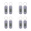 8Pièces Mini -Clé Silencieuse Electronique ABS 9