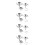 4Sets Food Grade Stainless Steel Funnels Nesting Set for Kitchen Usage 8