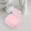 Caixa para lenços umedecidos de bebê rosa, 13,1 x 10,2 x 4,7 cm 4