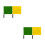4Pièces Drapeaux Main Sport En Nylon Inoxydable 10