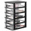 2Pcs Multi Plastic Storage Drawers Organizer Box for Desk and Vanity 9