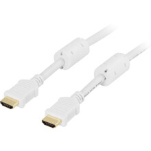 Cabo DELTACO HDMI, 1m, branco