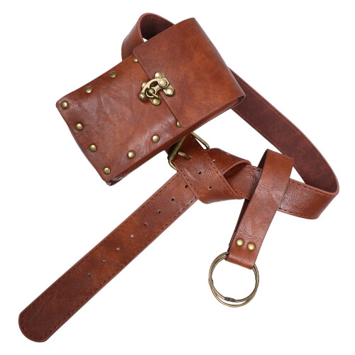 5Ensembles Ceinture Épée Embossée Accessoire Cosplay Médiéval 1