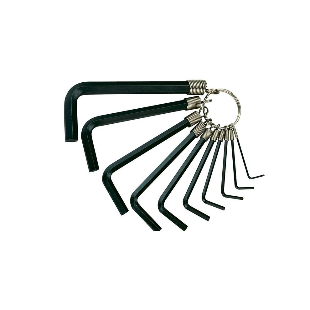 - Teng Hex Key Set Of 10 On Ring Multi Colour (Set Of 10 On Ring Imperial (1/16-3/8In)) - Image 2