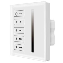 Dimmer Touch Panel TL4-1D Passend für Systembus-Stromversorgung Einzeltondimmer DT6 B
