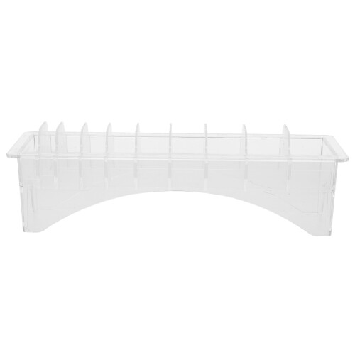 4Pcs Hair Clipper Comb Base Box Plastic Holder for Desk Organization 1