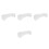 4Pcs Hair Clipper Comb Base Box Plastic Holder for Desk Organization 10