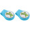 2St Blauwe Siliconen Golfs Hat Clip Met Delicate Marker 4