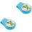 2St Blauwe Siliconen Golfs Hat Clip Met Delicate Marker 5