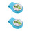 2St Blauwe Siliconen Golfs Hat Clip Met Delicate Marker 7