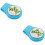 2St Blauwe Siliconen Golfs Hat Clip Met Delicate Marker 8