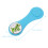 2St Blauwe Siliconen Golfs Hat Clip Met Delicate Marker 10