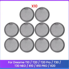 Filtro Lavable para Aspiradora para T10 / T20 / T20 Pro / T30 / T30 Neo / R10 / R10 Pro / R20 Piezas de Repuesto B