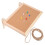 5Pcs Wood Frame Pin Boards for Desk Multi Purpose Message Boards 3