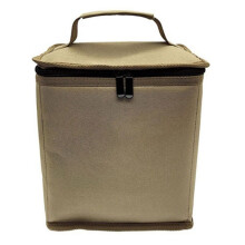 Camping Gas Tanks Storage Bag Protective Case Camp Light Carrying Bag Anti-Collision for Outdoor Cooking Khaki