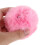 30Pièces Pompons Fluffy Colorés Pour De Sac Décoration Mode 4
