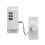 Fridge Lock, Refrigerator Lock, Keyless One-Click Access, Customizable Password, Child Safety Combination Lock White 2