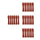 24Pièces Dents Chiot Durable - À Dents Comestible Marron 4