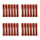 24Pièces Dents Chiot Durable - À Dents Comestible Marron 6