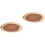 2Pcs Premium Wood Cutting Boards Stump Design Multi-Use Kitchen Boards 4