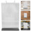 6Pièces Support Menu PVC Flip Design Élégant Pour Affichage Table 11