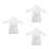 3Pièces Peignoir Miniature Style Accessoire 5