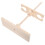 4St Trechterstand Met 2 , Verstelbaar, Stevig, Beige 3