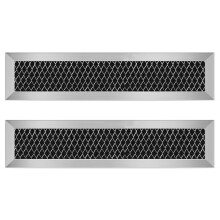 2Pcs Microwave Charcoal Filter Replacement for Ge Jx81L Wb02X11550 Microwave Filter Replacement 10Inch Air Carbon Filter