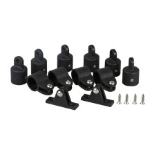 12Pc 22Mm Marine Canopy Deck Hinge Claw Sliding Eye End Fittings Hardware General DIY Tools Solid Hardware Tools