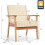 Σύγχρονος ταπετσαρισμένος καναπές Loveseat, υφασμάτινος καναπές Loveseat, καναπές Recliner, 4