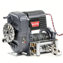 Simulation Automatic Winch for 1/10 1/8 RC Crawler Car Metal Automatic Simulation Simulated Winch RC Upgrade Parts