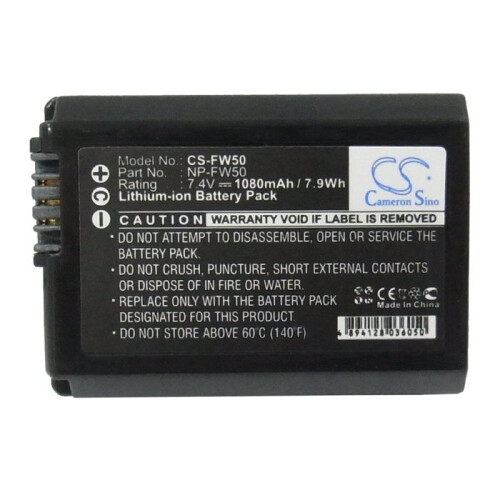 Bateria para Sony NP-FW50