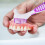 8Pcs Travel Size Double-Sided Denture Brushes Plastic Assorted Colors 3