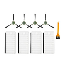 For M201 , U180 / OKP Life K8 / MyGenie H20 Wifi Robot Vacuum Parts Accessories Side Brush Hepa Filter