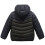 Παιδικό ελαφρύ μπουφάν με κουκούλα και σχέδιο Color Block για υπαίθριες 3