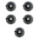 5Pcs Durable Polyester Black Net Covers for Outdoor Water Barrels 10
