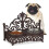 Barra de alimentação para cães em estilo antigo 1