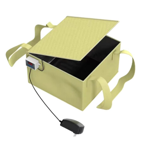 US Plug -50-110 Celsius Dough Proofing Box with Heating Pad Temperature Control Bread Proofer Foldable Fermentation Box 1