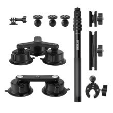 STARTRC para Insta360x5x4x3 R Soporte de Coche con Fuerte Succión para Cámara para  Soporte de Succión para Cámaras de Acción para  para