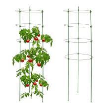 Set med 2 runda gröna spaljéer, 91 cm