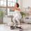 Homcom HOMCOM Aerobic Step Three-Level Adjustable Exercise Stepper, Black and Pink 1